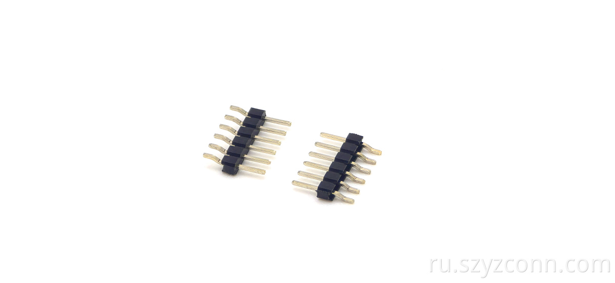 однорядный штыревой разъем 2,54 мм single row 2.54mm pin header